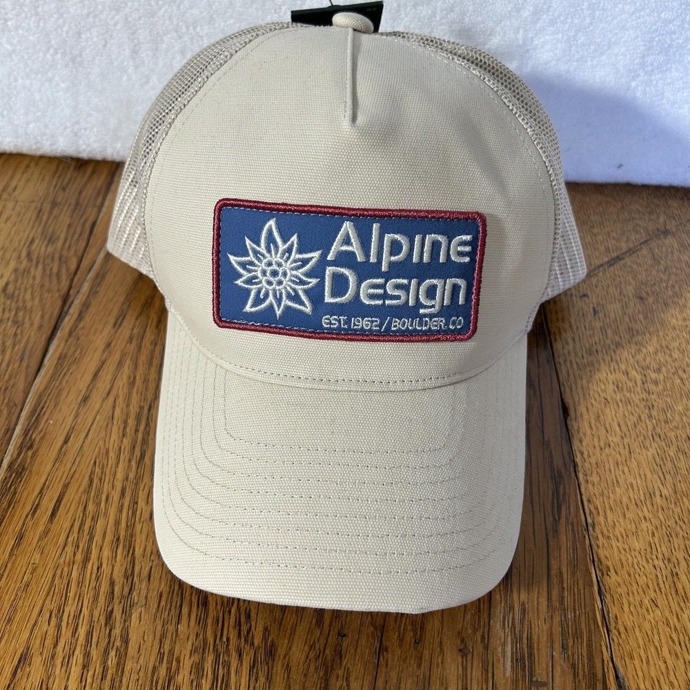 Alpine Design Mens Adjustable Snapback Mesh Trucker Hat